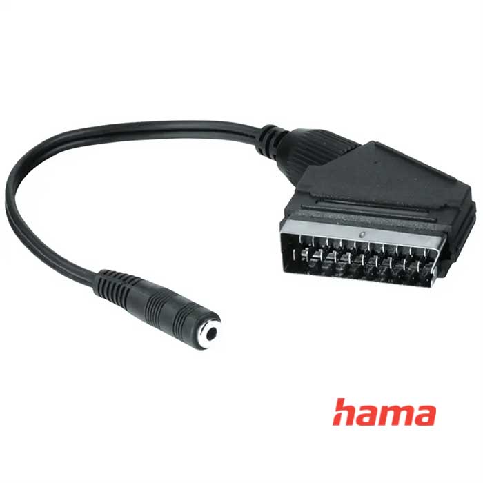 Hama audio redukcia SCART - jack