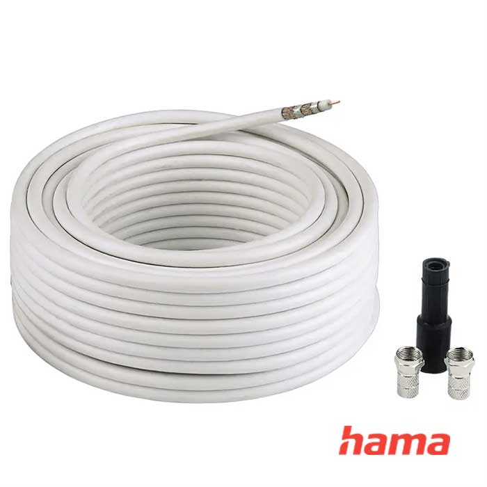 Hama SAT prepojovací set 100 dB 10 m