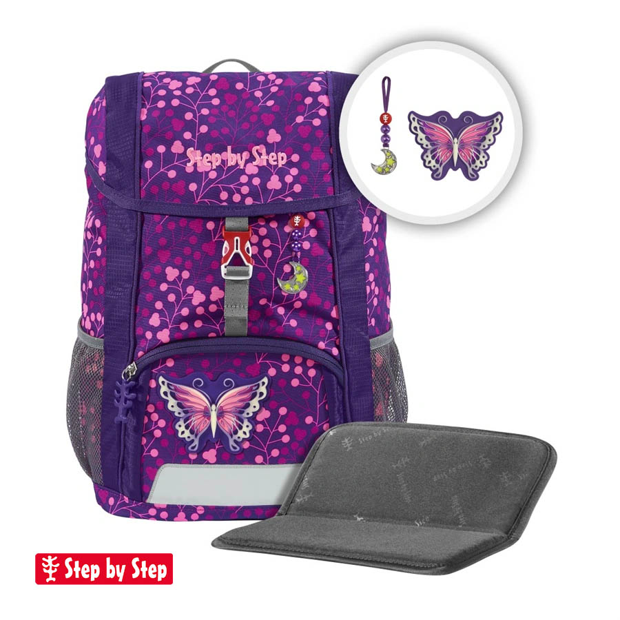 Detský ruksak Step by Step Kid SHINE, Butterfly Night Ina