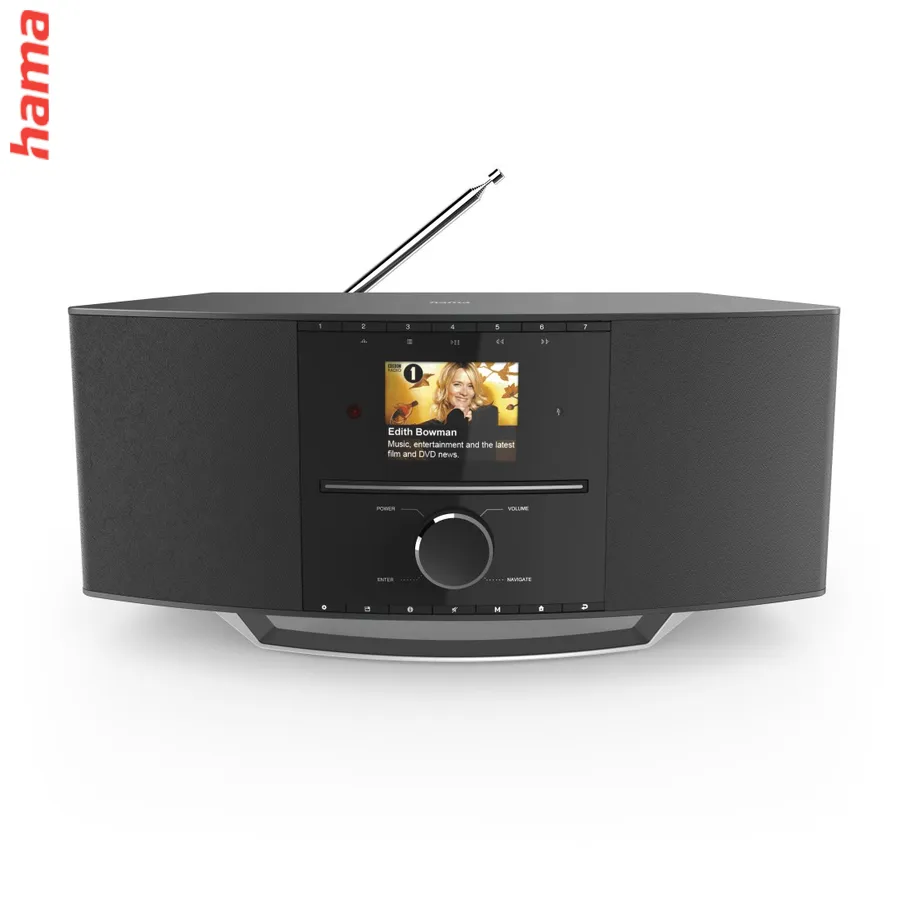 Hama digitálne a internetové rádio DIR3510CBTX, DAB+/CD/BT/RX-TX/App ovládanie