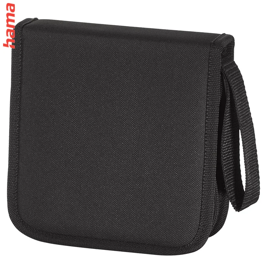 Hama puzdro Nylon Wallet na 32 CD/DVD, čierne