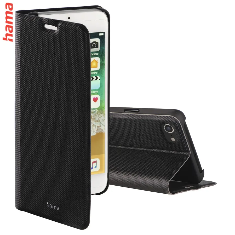 Hama Slim Pro Booklet for Apple iPhone 7/8, black