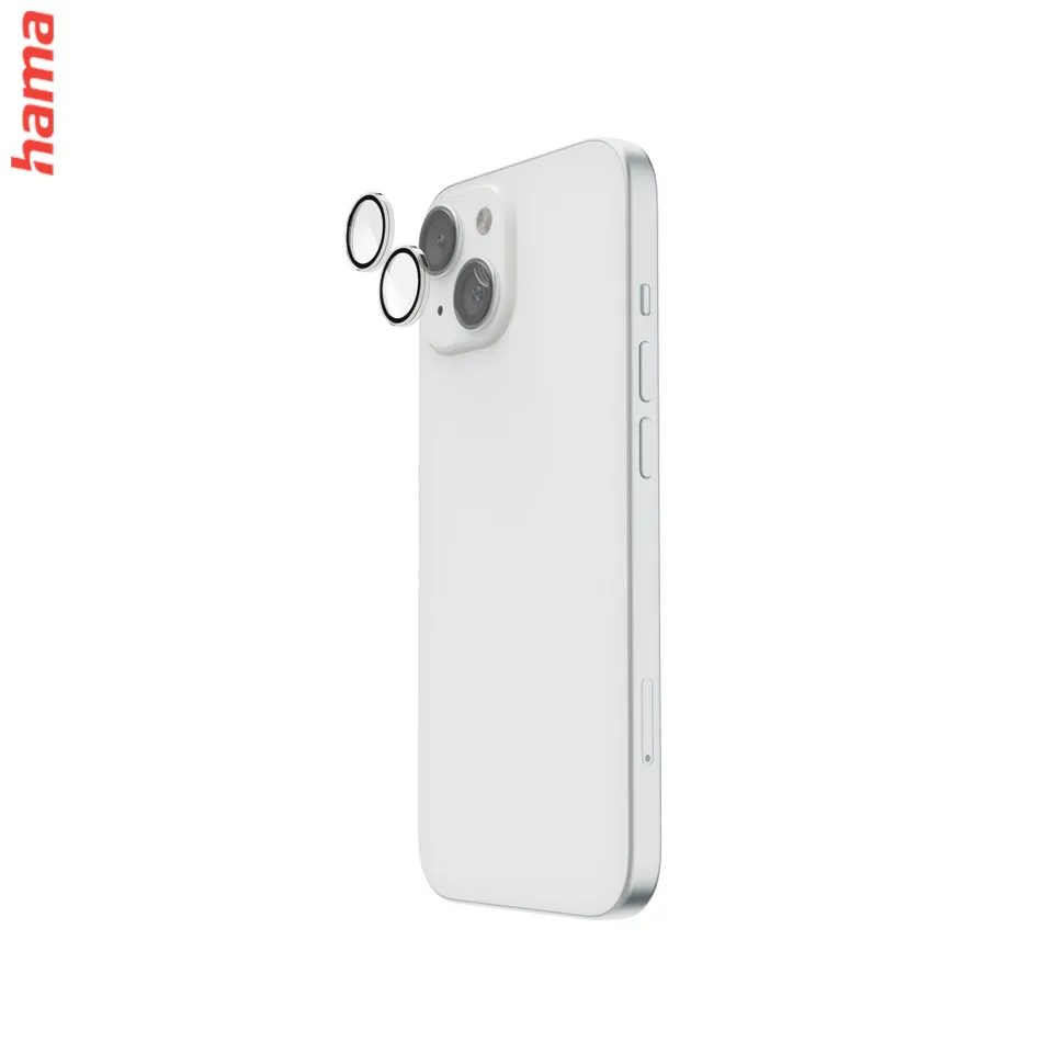 Hama Cam Protect, ochranné sklo fotoaparátu pre Apple iPhone 11, priehľadné