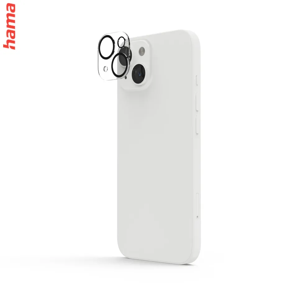 Hama Cam Protect, ochranné sklo fotoaparátu pre Apple iPhone 14/14 Plus, priehľadné