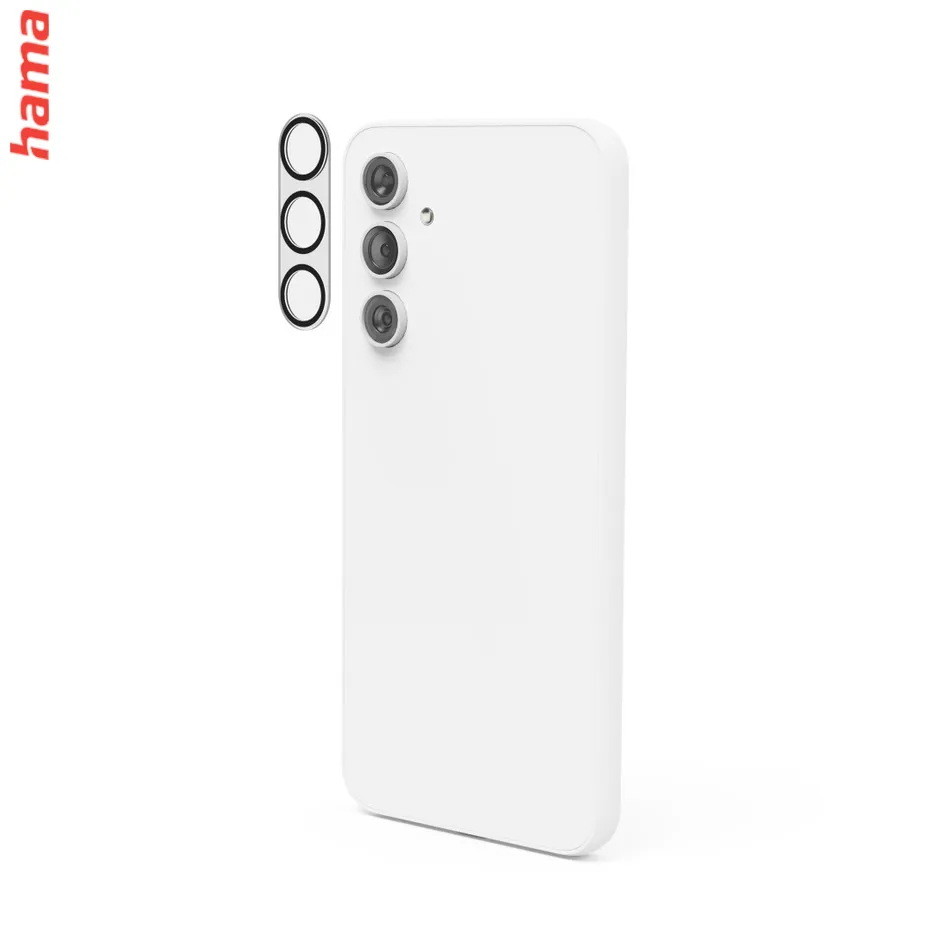 Hama Cam Protect, ochranné sklo fotoaparátu pre Samsung Galaxy A25 5G, priehľadné