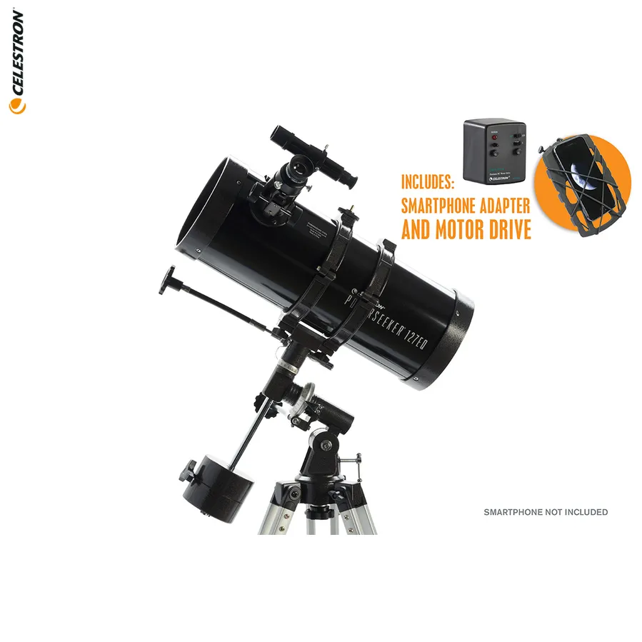 Celestron PowerSeeker 127/1000 mm EQ teleskop zrkadlový motorizovaný (22039)