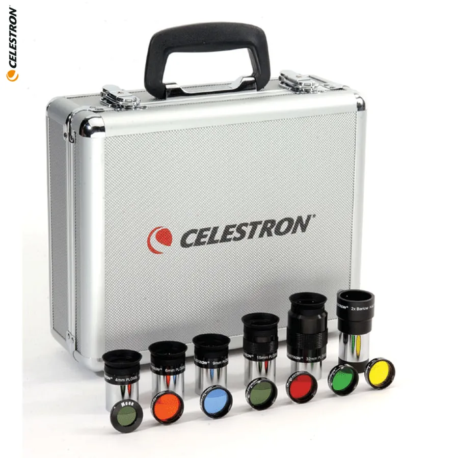 Celestron 1.25" univerzálny set okulárov a filtrov (94303)