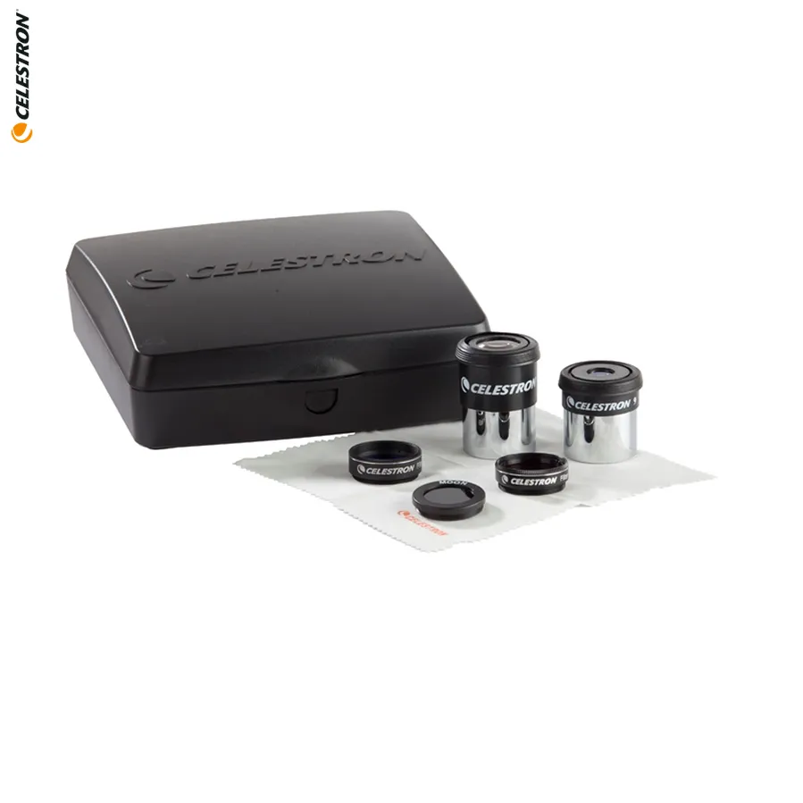 Celestron 1.25" rozširujúci set okulárov a filtrov PowerSeeker (94306)