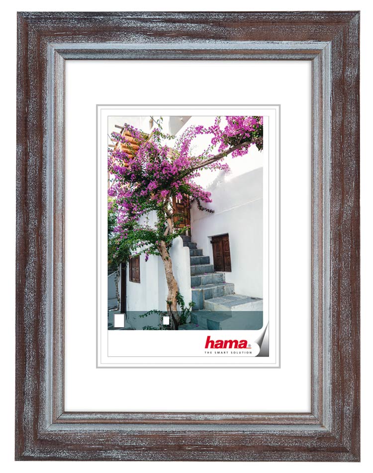 Drevený fotorámik RHODOS 15x20 hnedý