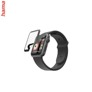 Hama ochranné puzdro pre Apple Watch 7/8/9, 41 mm, 360° ochrana, nacvakávacie