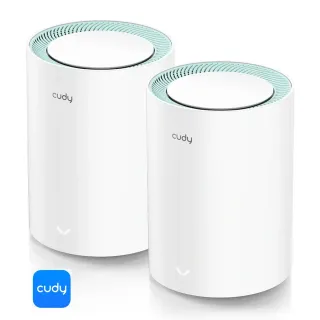 Cudy AC1200 Wi-Fi Mesh systém Gigabit set 2 ks