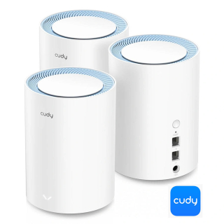 Cudy AC1200 Wi-Fi Mesh systém, sada 3 ks