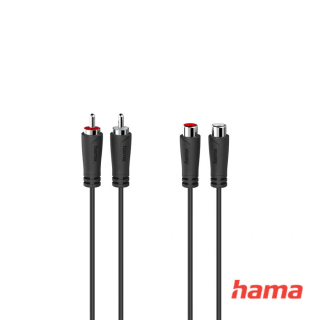 Hama predlžovací audio kábel 2cinch 5m stereo