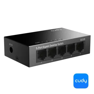 Cudy Switch 5-portový Gigabit kovový GS105