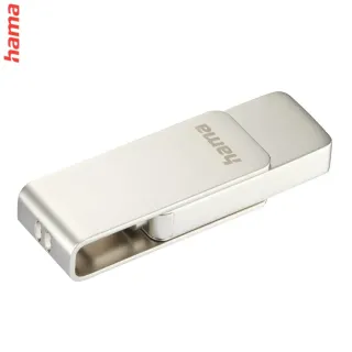 Hama USB flash disk Uni C Rotate Pro, USB-C 3.1, 128 GB, 70 MB/s