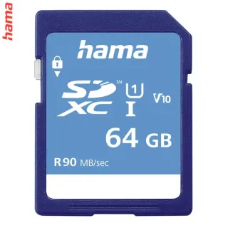 Hama SDXC 64 GB Class 10, UHS-I 90 MB/s, V10