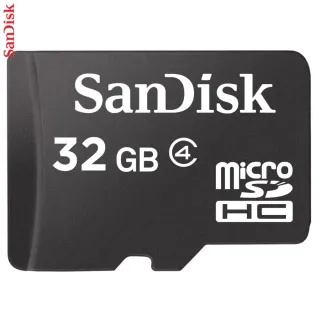 SanDisk 32 GB microSDHC Class 4 Memory Card