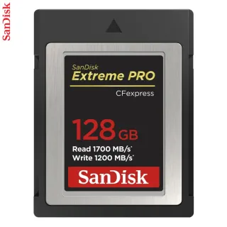 SanDisk Extreme PRO CF expres 128 GB, Type B