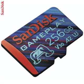 SanDisk GamePlay microSDXC UHS-I Card, 256 GB Gaming microSDXC, 190 MB/s, 130 MB