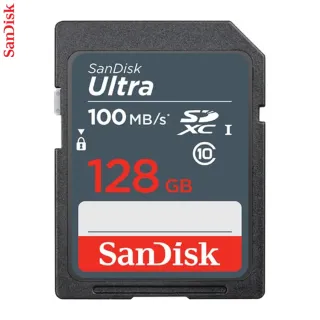 SanDisk Ultra 128 GB SDXC Memory Card 100 MB/s