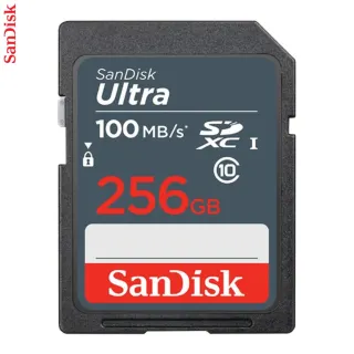 SanDisk Ultra 256 GB SDXC Memory Card 100 MB/s