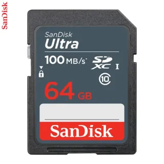 SanDisk Ultra 64 GB SDXC Memory Card 100 MB/s