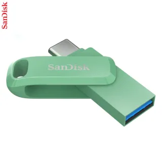 SanDisk Ultra Dual Drive Go USB Type-C, 150 MB/s 64 GB, absinthe zelená