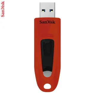 SanDisk Ultra USB 3.0 32 GB červená