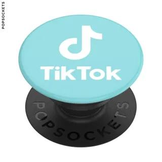 PopSockets PopGrip Gen.2, TikTok Blue, modrý