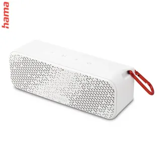 Hama PowerBrick 2.0, Bluetooth reproduktor, IPX4, 8 W, biely