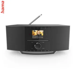 Hama digitálne a internetové rádio DIR3510CBTX, DAB+/CD/BT/RX-TX/App ovládanie