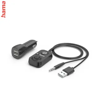 Hama Bluetooth handsfree set do vozidla s aux-in, USB napájanie