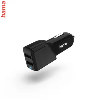 Hama dvojitá USB nabíjačka do vozidla, 4,8 A