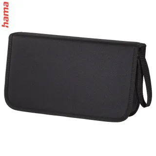 Hama puzdro CD Wallet Nylon 104, čierne