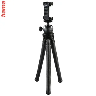 Hama statív "FlexPro 3v1" pre fotoaparáty, GoPro kamery a smartfóny, 27 cm, čierny, škatuľka