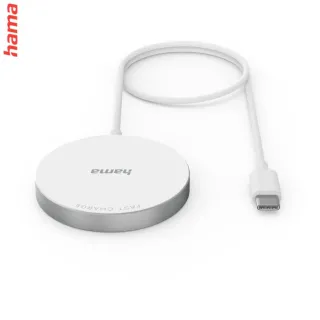 Hama bezdrôtová nabíjačka Qi MagCharge FC15, 15 W, MagSafe uchytenie