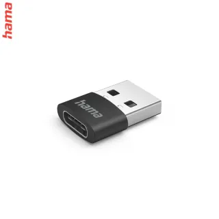 Hama redukcia USB-A na USB-C, kompaktná, 3 ks