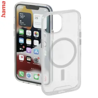 Hama MagCase Safety, kryt pre Apple iPhone 14 Plus, priehľadný