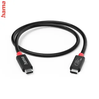 Hama USB-C kábel USB4, 2 m, 20 Gb/s, 240 W