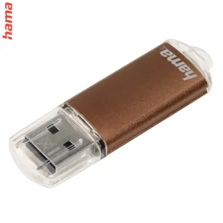 Hama Laeta FlashPen, USB 2.0, 32 GB, 66x, hnedý