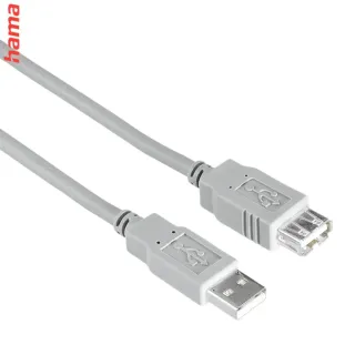 Hama predlžovací USB 2.0 kábel 3 m, nebalený