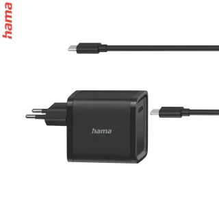 Hama USB-C napájací zdroj, Power Delivery, 5-20 V, 45 W