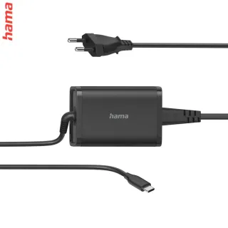 Hama USB-C napájací zdroj, Power Delivery, 5-20 V, 65 W