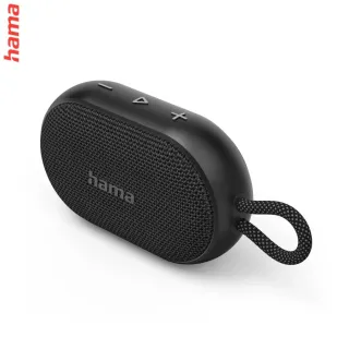 Hama Buddy 3.0, Bluetooth reproduktor, 6 W, vode odolný IPX7, čierny