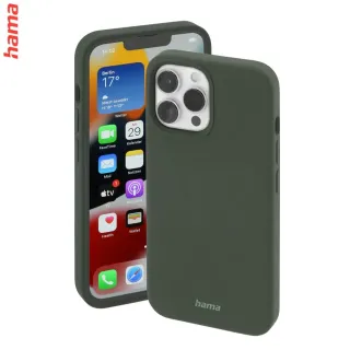 Hama MagCase Finest Feel PRO, kryt pre Apple iPhone 13 Pro Max, zelený