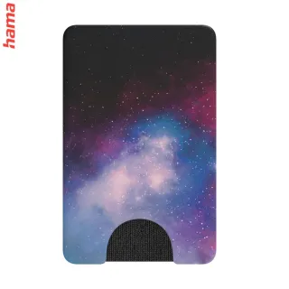 PopSockets PopWallet Blue Galaxy, puzdro na mobil na karty/vizitky apod.