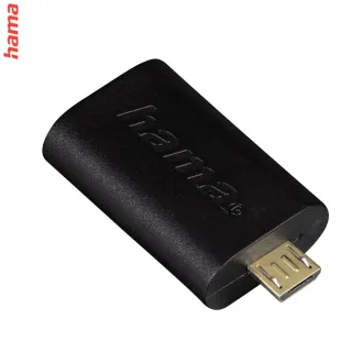 Hama kompaktná OTG redukcia USB A zásuvka - micro B vidlica