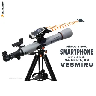 Celestron StarSense Explorer LT 70/700 mm AZ teleskop šošovkový (22450)